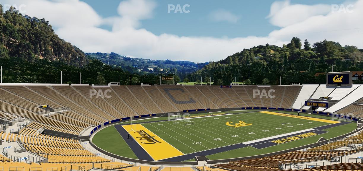 California Memorial Stadium - Section Dd Seat View