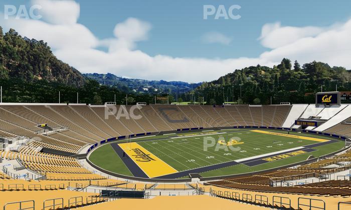 California Memorial Stadium - Section Dd Seat View