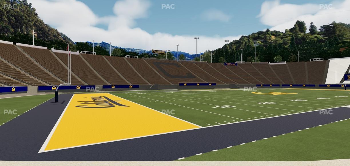 California Memorial Stadium - Section Dd Seat View