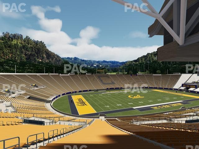 California Memorial Stadium - Section E Seat View