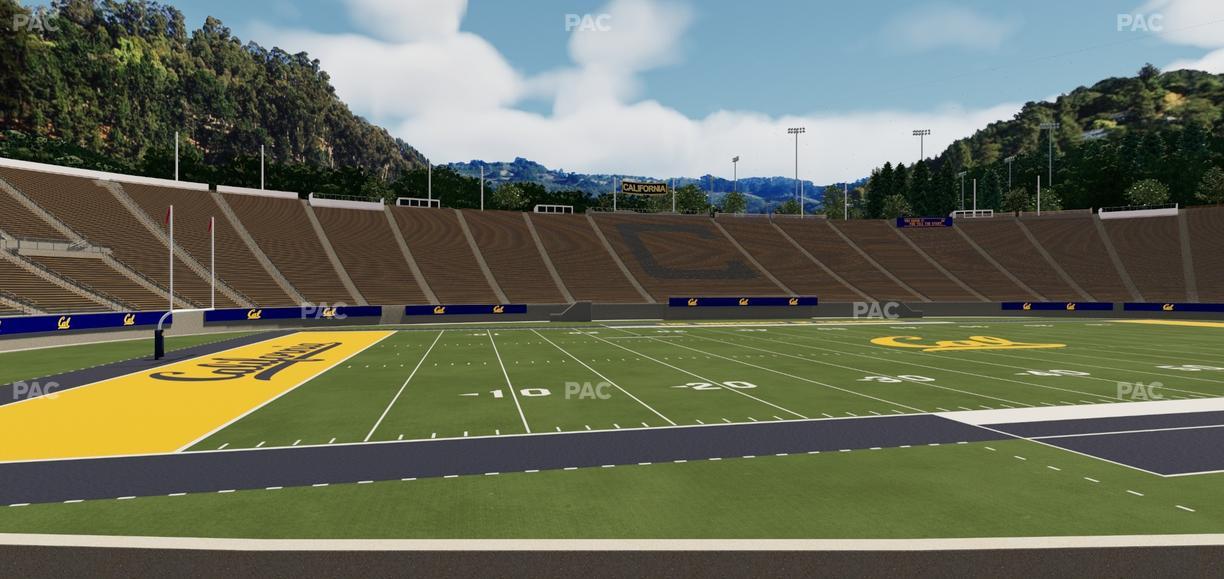 California Memorial Stadium - Section Ee Seat View