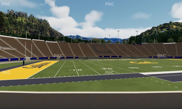 California Memorial Stadium - Section Ee Seat View
