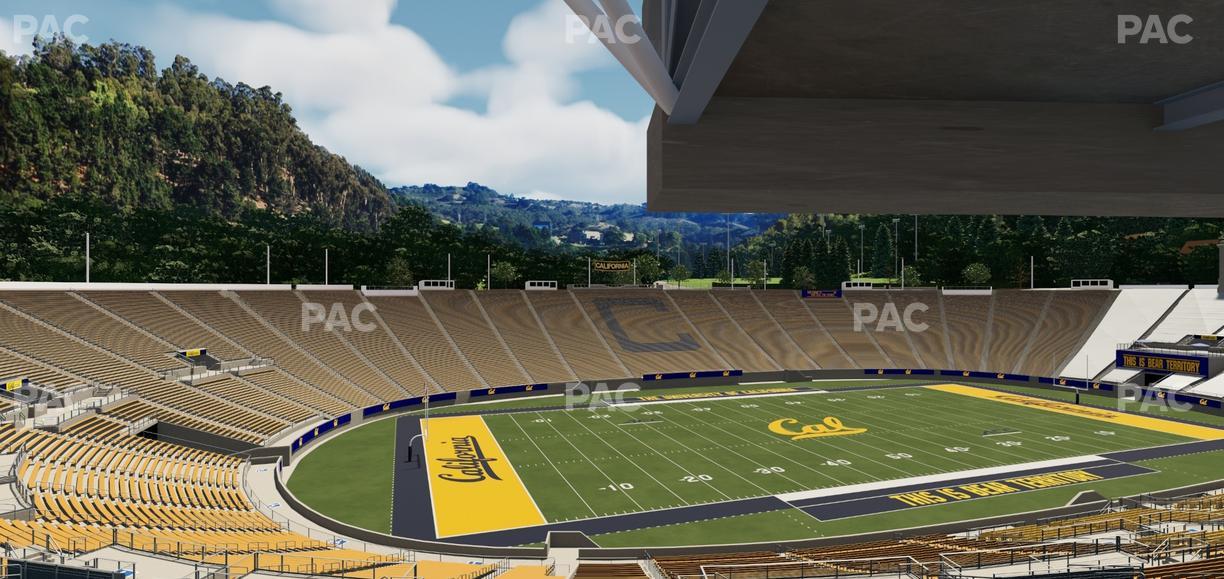 California Memorial Stadium - Section Ee Seat View