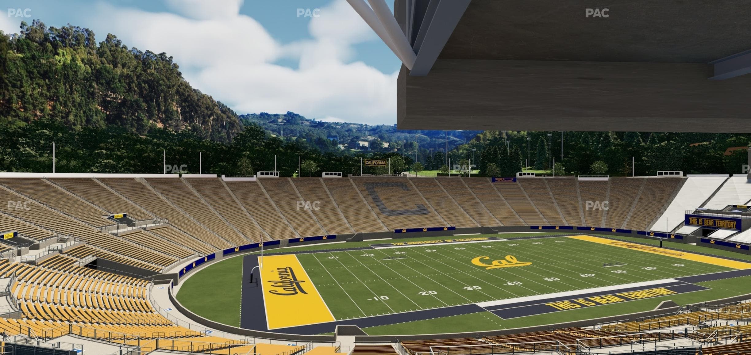 California Memorial Stadium - Section Ee Seat View
