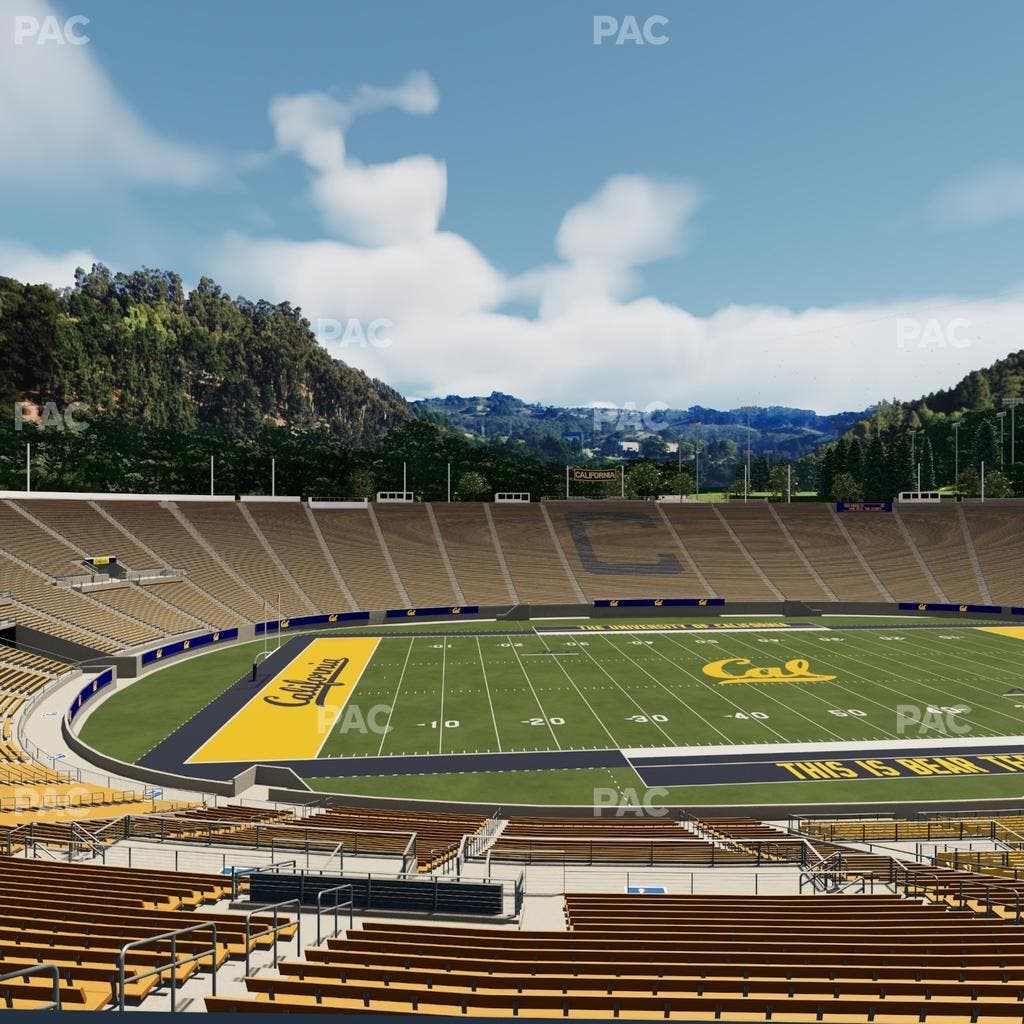 California Memorial Stadium - Section F Seat View
