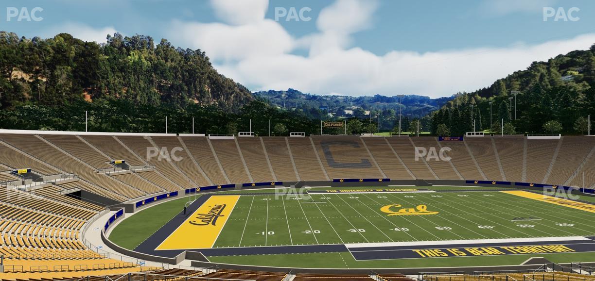 California Memorial Stadium - Section F Seat View