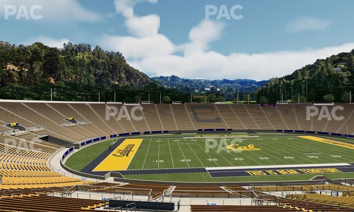 California Memorial Stadium - Section F Seat View