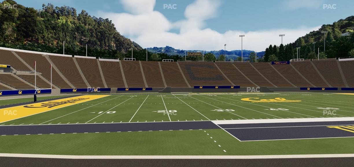 California Memorial Stadium - Section F Seat View