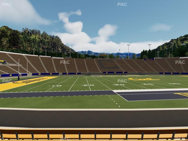 California Memorial Stadium - Section F Seat View