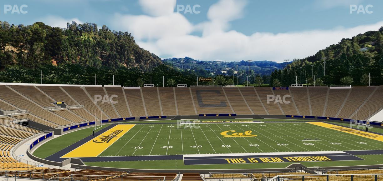 California Memorial Stadium - Section Ff Seat View