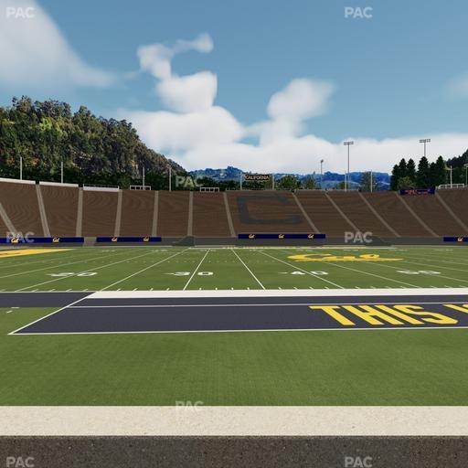 California Memorial Stadium - Section Field Club Ff Seat View