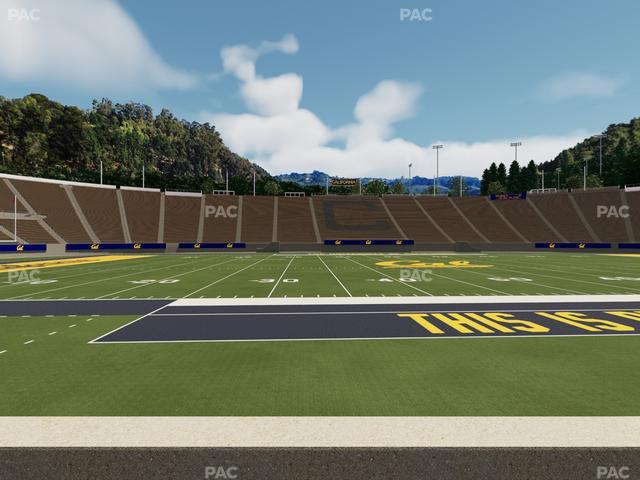 California Memorial Stadium - Section Field Club Ff Seat View
