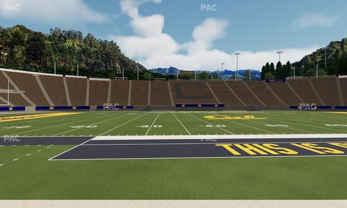 California Memorial Stadium - Section Field Club Ff Seat View