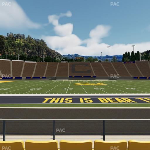 California Memorial Stadium - Section Field Club G Seat View