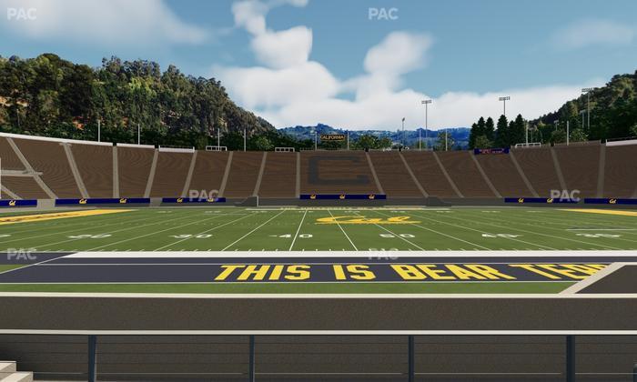 California Memorial Stadium - Section Field Club G Seat View
