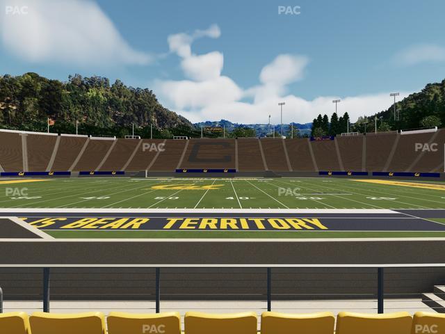 California Memorial Stadium - Section Field Club Gg Seat View