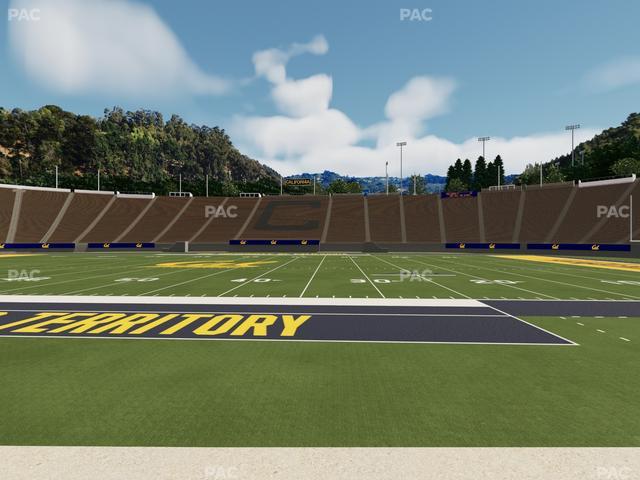 California Memorial Stadium - Section Field Club H Seat View