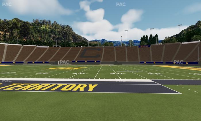 California Memorial Stadium - Section Field Club H Seat View
