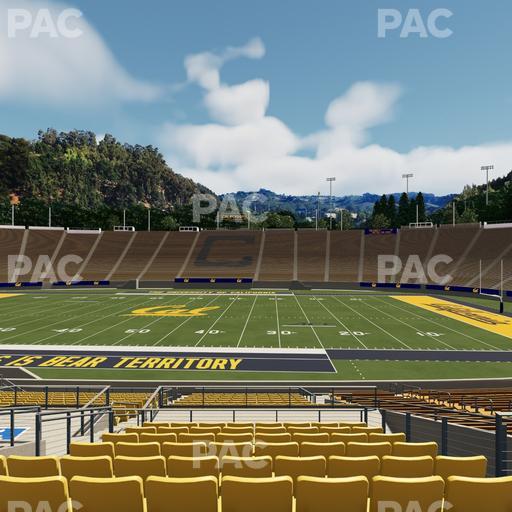 California Memorial Stadium - Section Field Club H Seat View