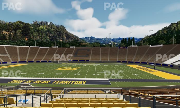 California Memorial Stadium - Section Field Club H Seat View