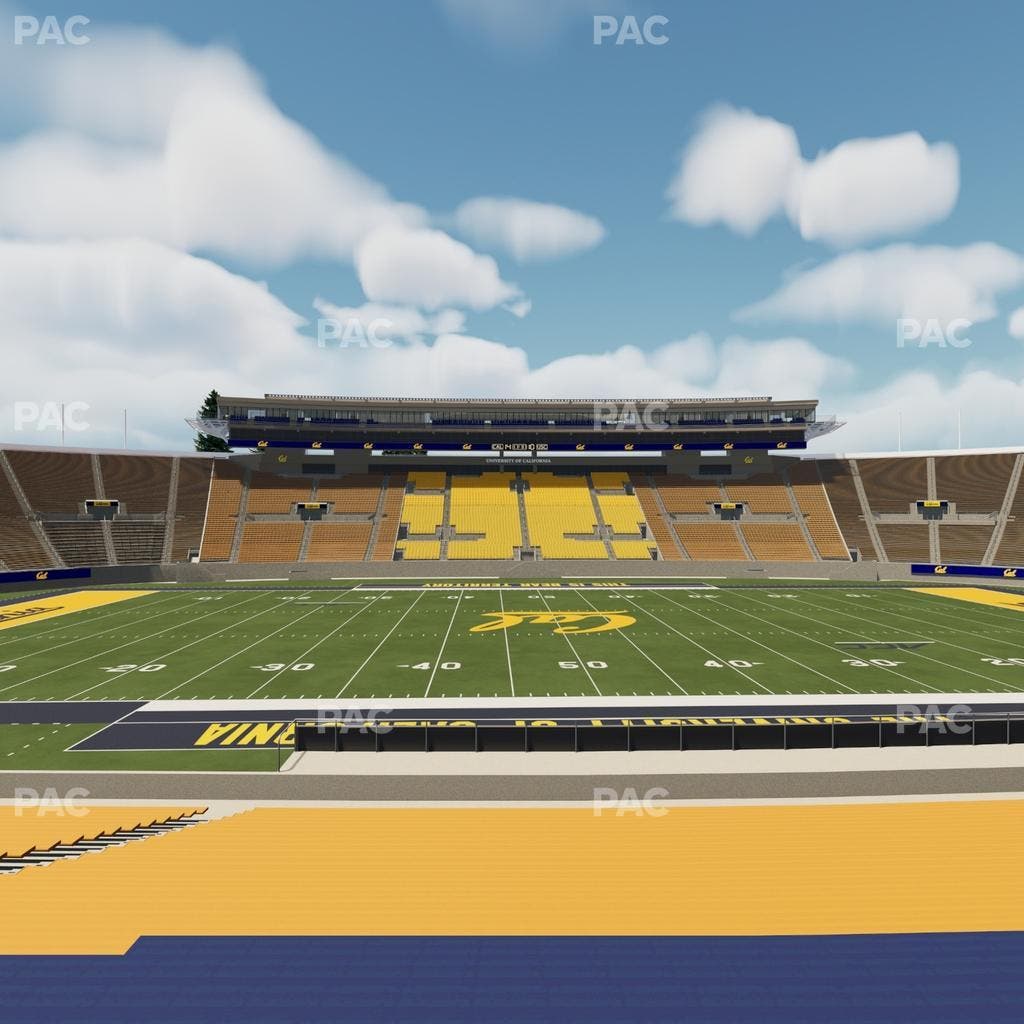 California Memorial Stadium - Section Ga Seating Seat View