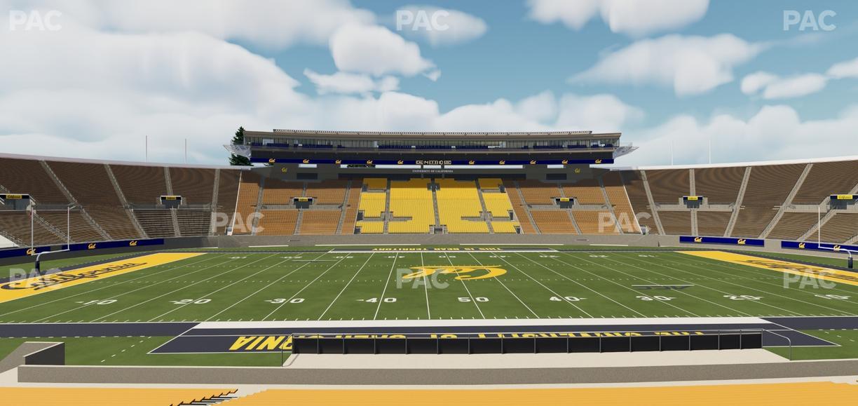 California Memorial Stadium - Section Ga Seating Seat View