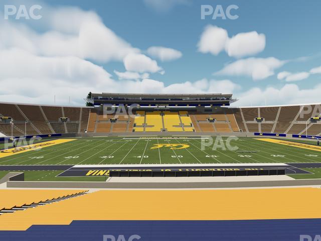 California Memorial Stadium - Section Ga Seating Seat View California Memorial Stadium - Section Ga Seating Seat View