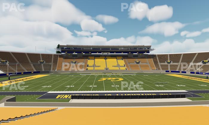 California Memorial Stadium - Section Ga Seating Seat View