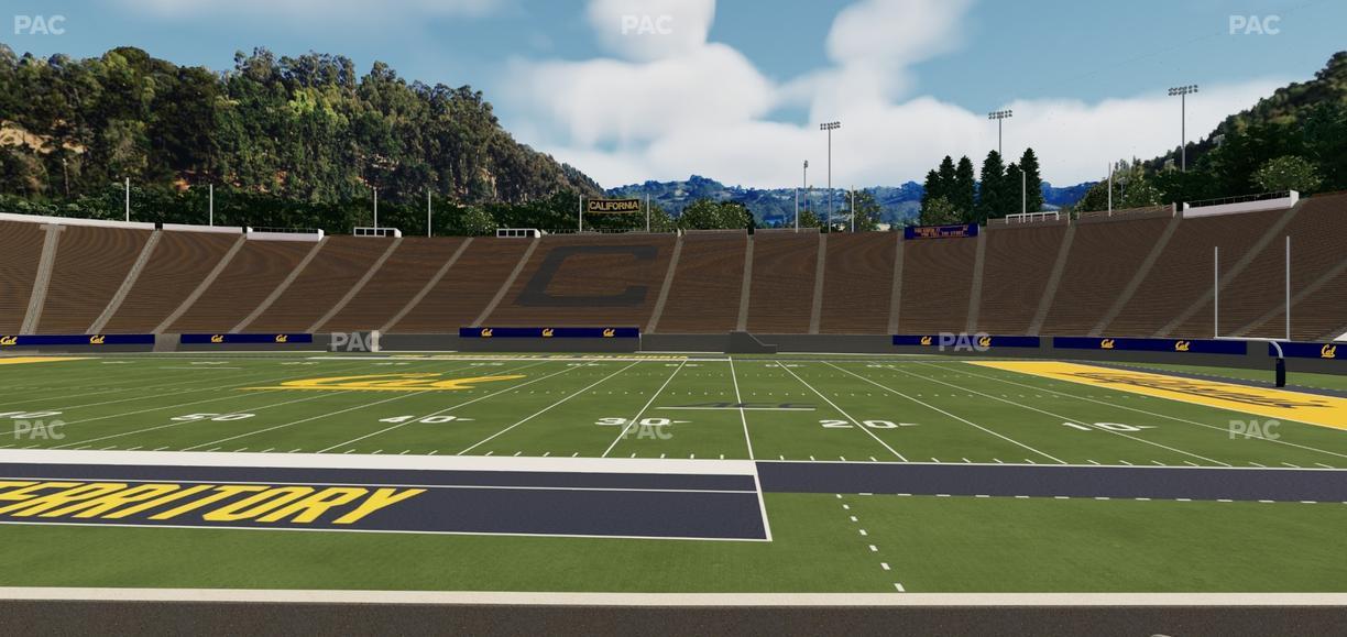 California Memorial Stadium - Section H Seat View