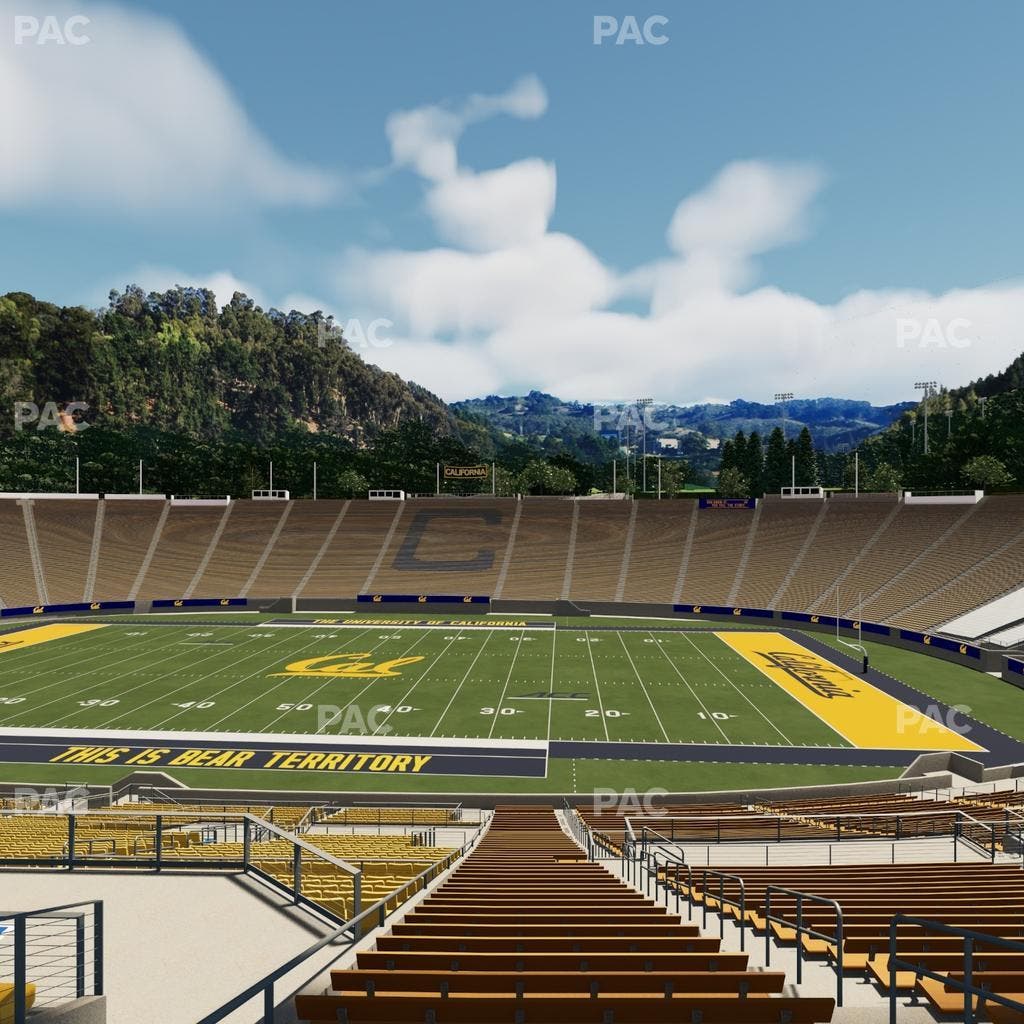 California Memorial Stadium - Section H Seat View