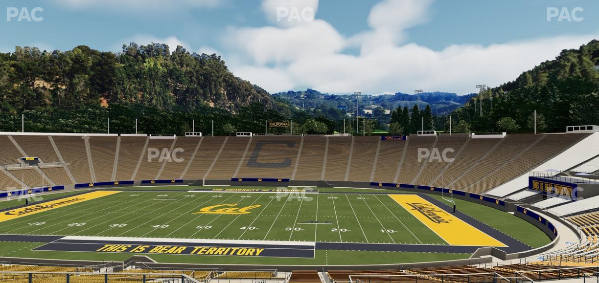 California Memorial Stadium - Section H Seat View