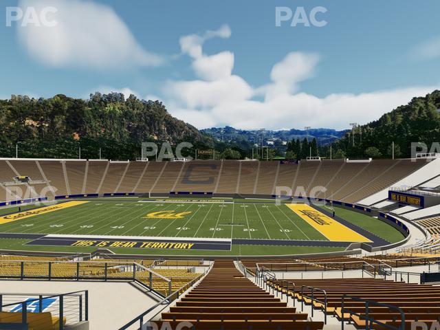 California Memorial Stadium - Section H Seat View California Memorial Stadium - Section H Seat View