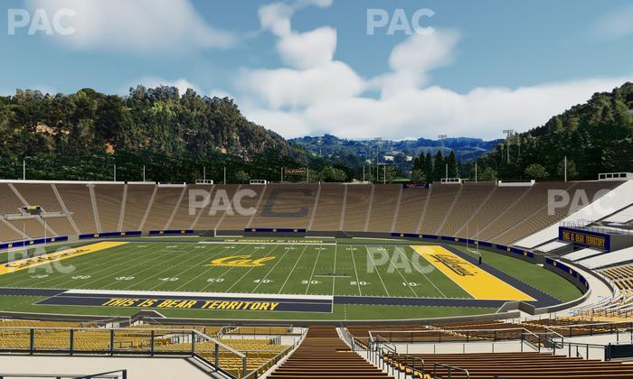 California Memorial Stadium - Section H Seat View