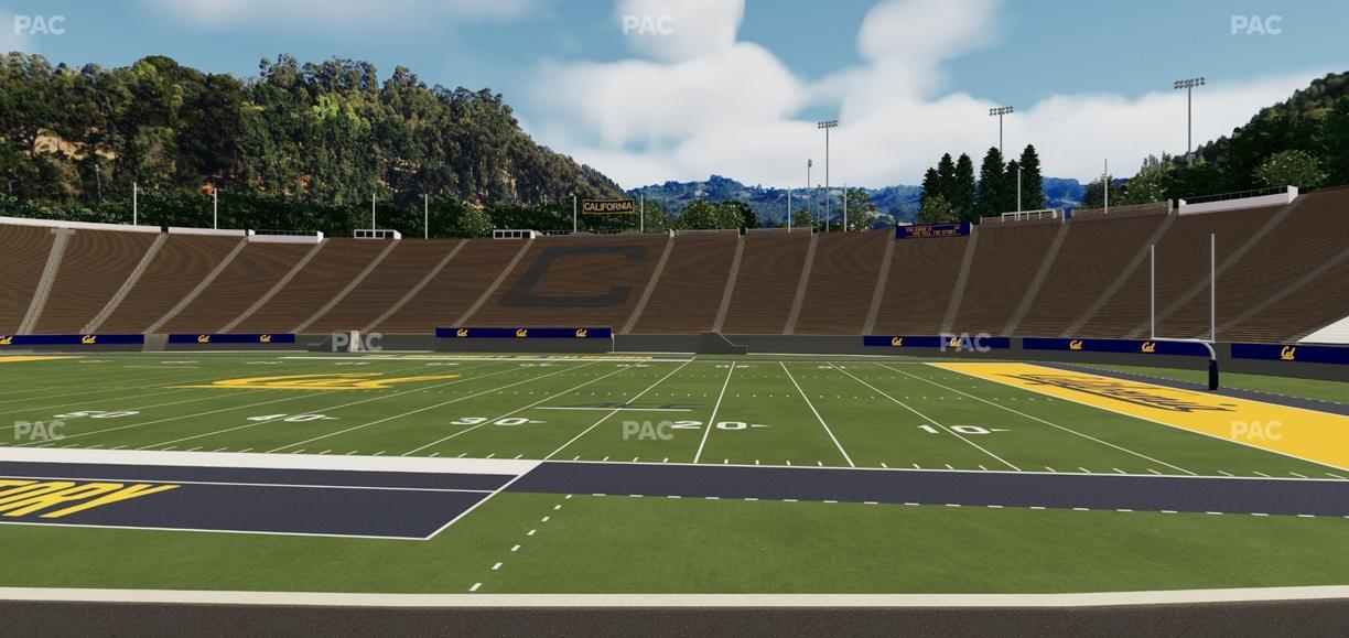 California Memorial Stadium - Section Hh Seat View