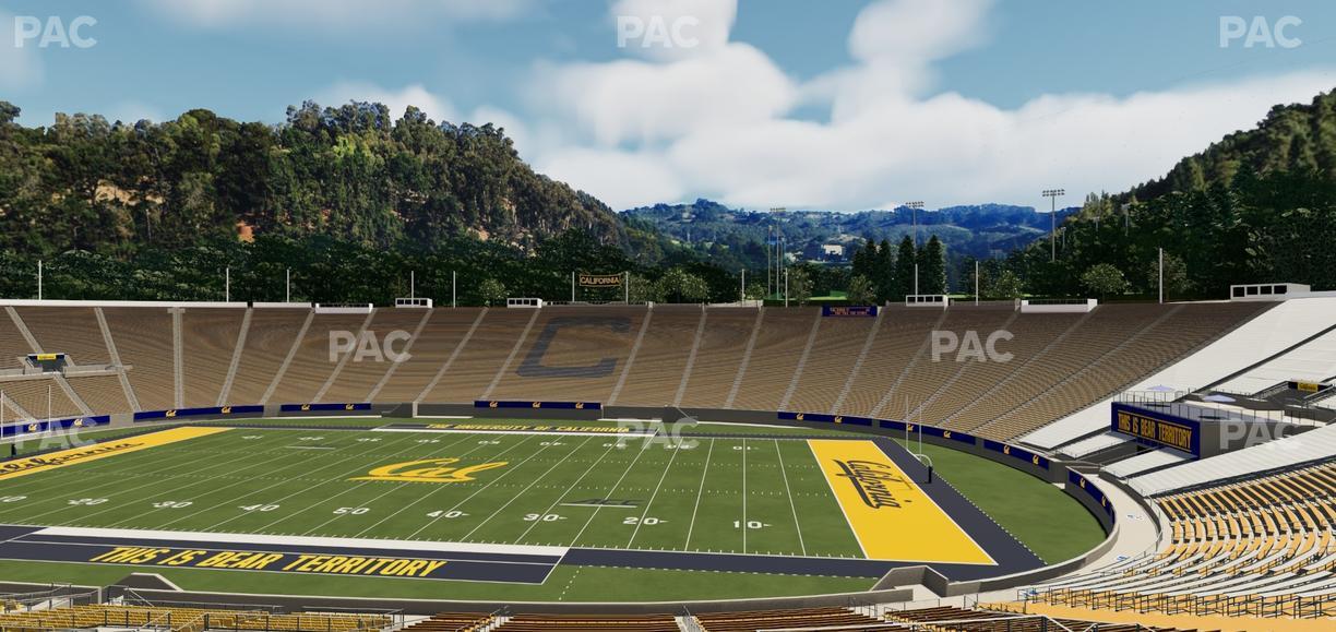 California Memorial Stadium - Section Hh Seat View