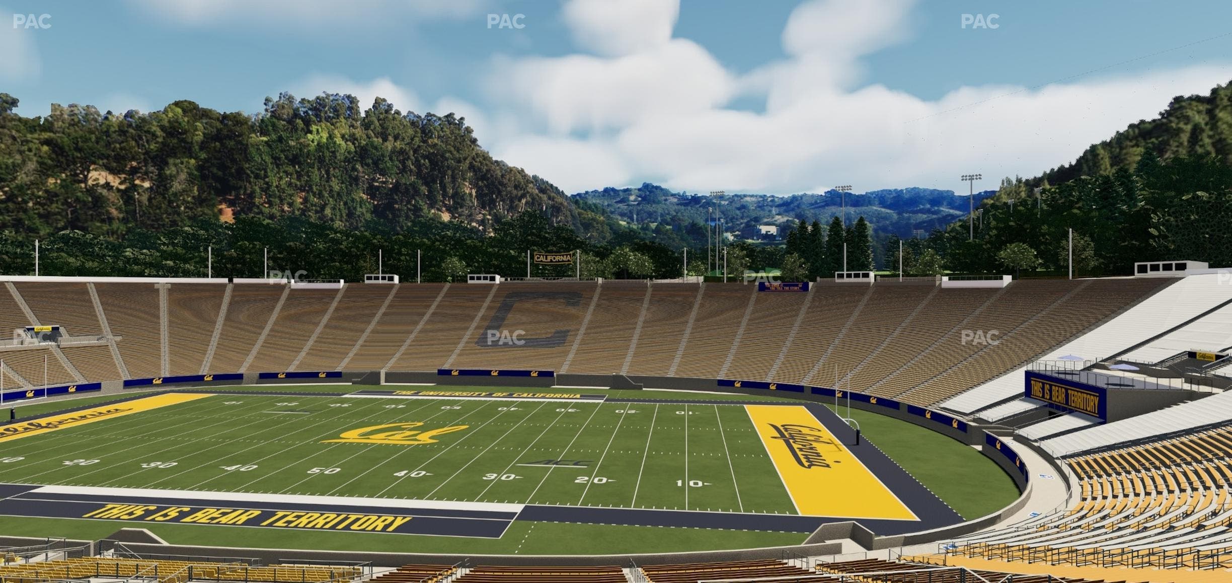 California Memorial Stadium - Section Hh Seat View