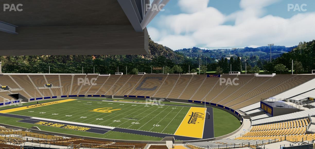 California Memorial Stadium - Section I Seat View