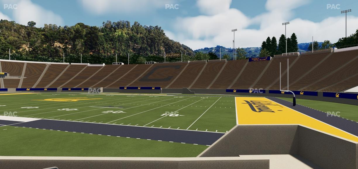 California Memorial Stadium - Section I Seat View