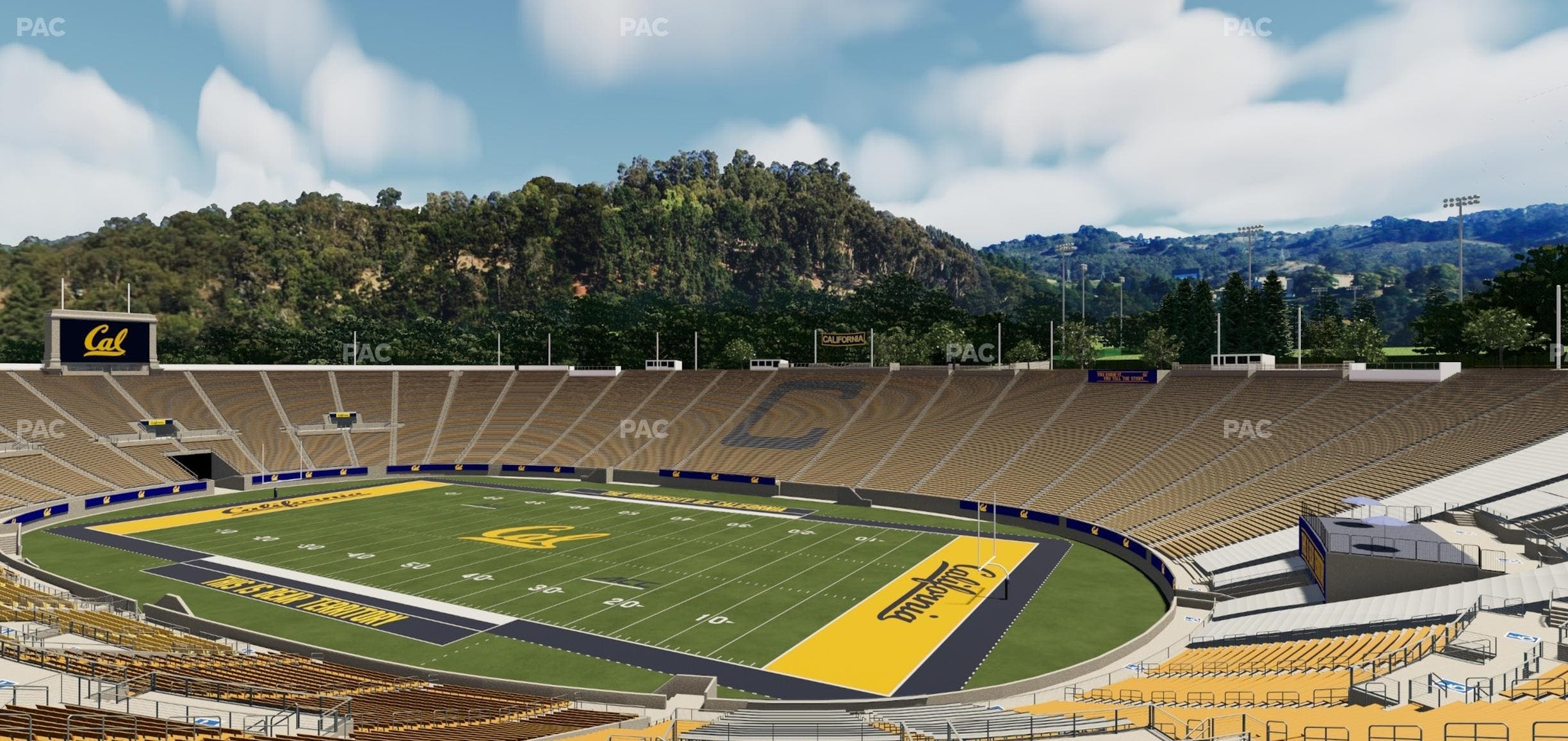 California Memorial Stadium - Section J Seat View