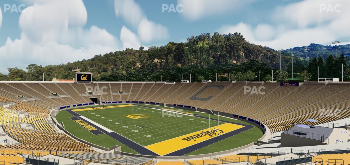 California Memorial Stadium - Section K Seat View