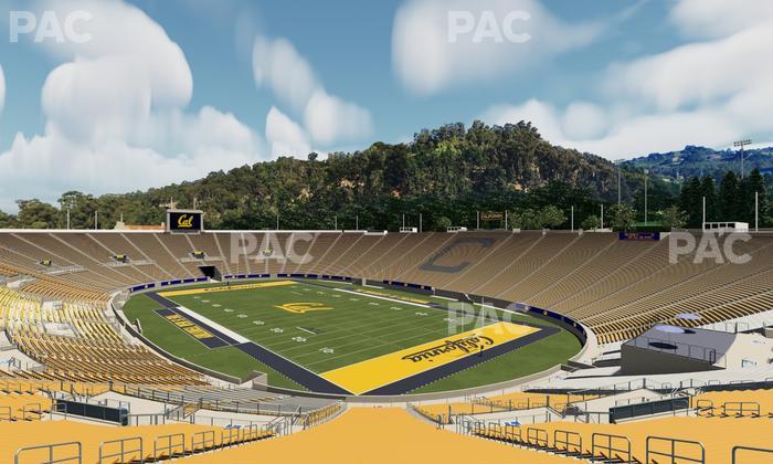California Memorial Stadium - Section K Seat View