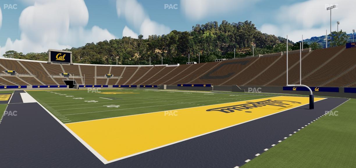California Memorial Stadium - Section K Seat View