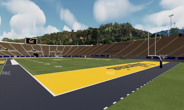 California Memorial Stadium - Section K Seat View