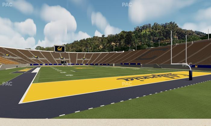 California Memorial Stadium - Section Kk Seat View