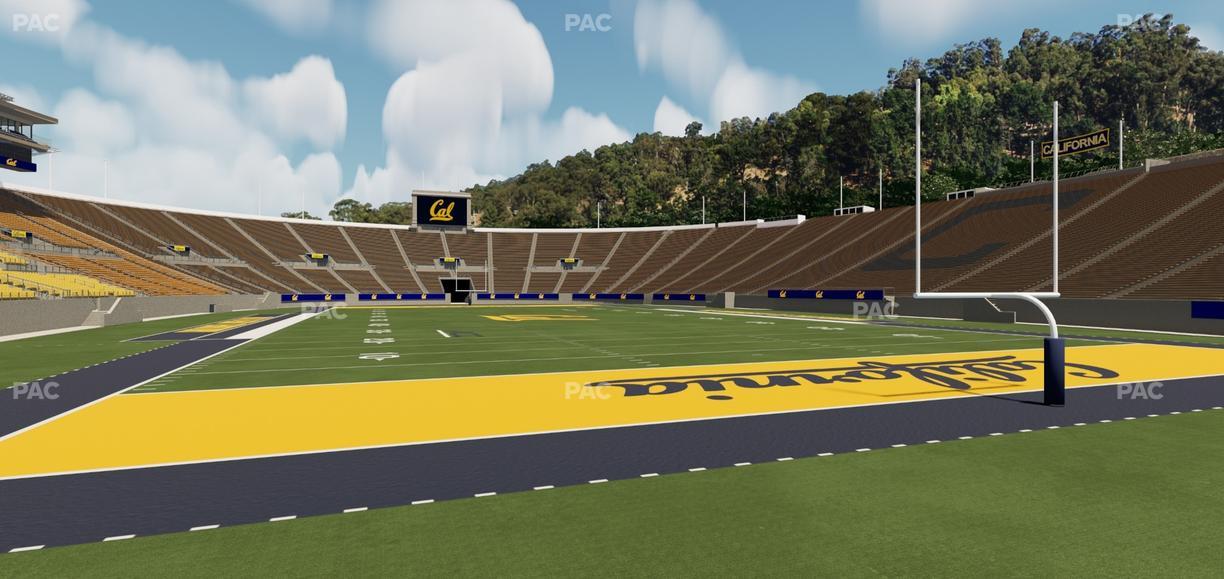 California Memorial Stadium - Section L Seat View