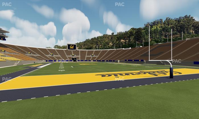 California Memorial Stadium - Section L Seat View