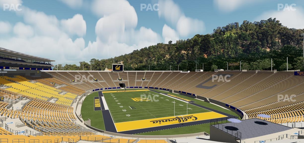 California Memorial Stadium - Section L Seat View