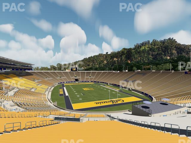 California Memorial Stadium - Section L Seat View California Memorial Stadium - Section L Seat View