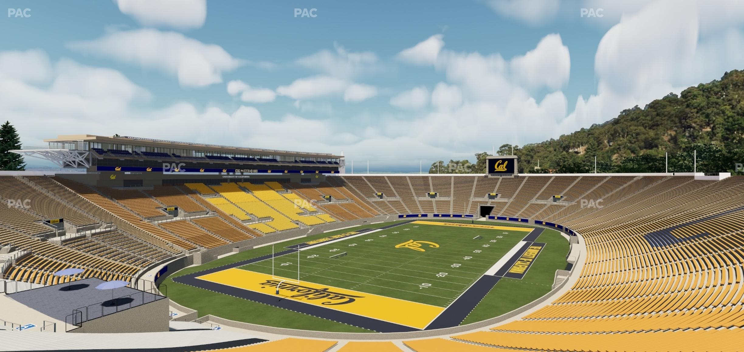 California Memorial Stadium - Section O Seat View