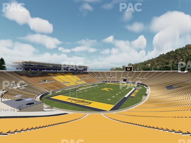 California Memorial Stadium - Section O Seat View California Memorial Stadium - Section O Seat View